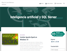 Tablet Screenshot of blog.josemarianoalvarez.com